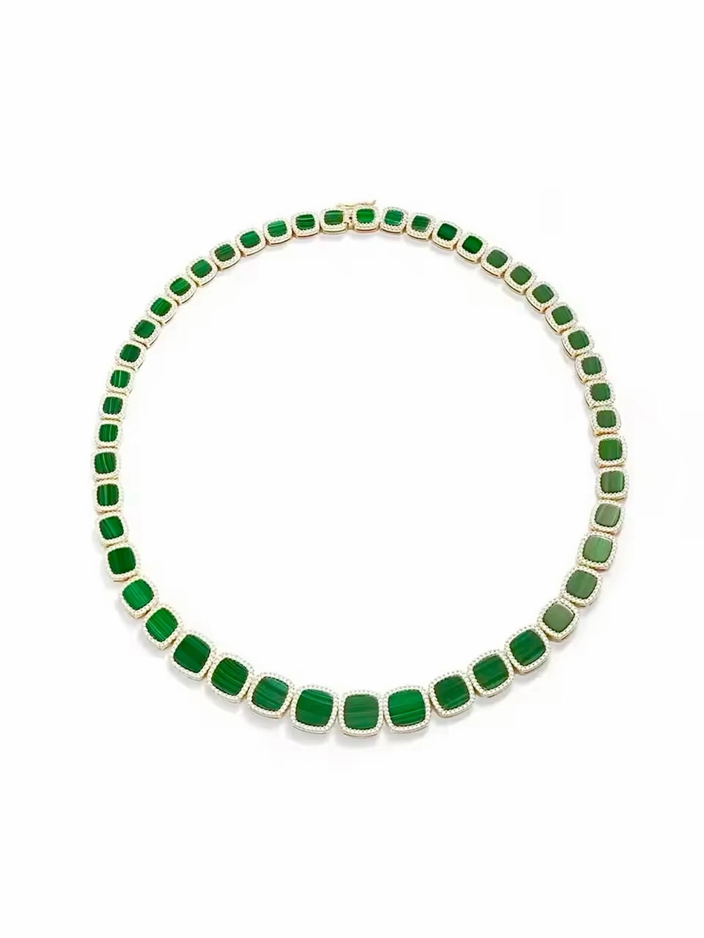 APM Monaco Malachite Necklace